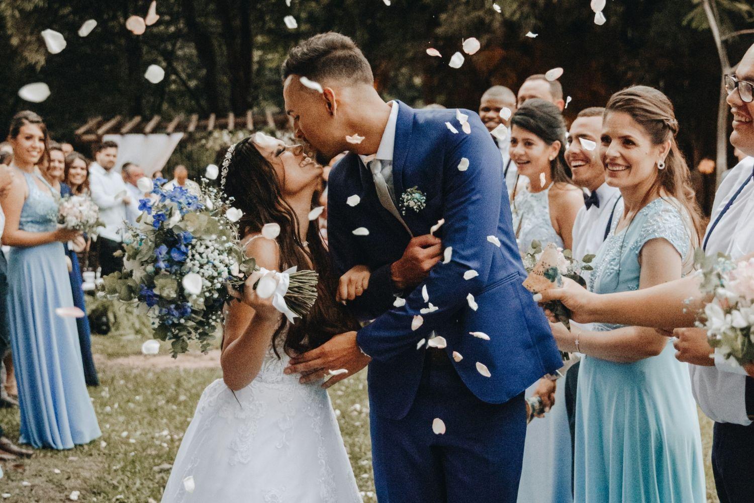 Young smiling couple